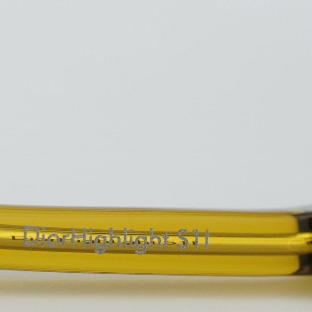 Dior DIORHIGHLIGHT S1I 60B0 Square Sunglasses - Yellow/Blue - Picture 5 of 13